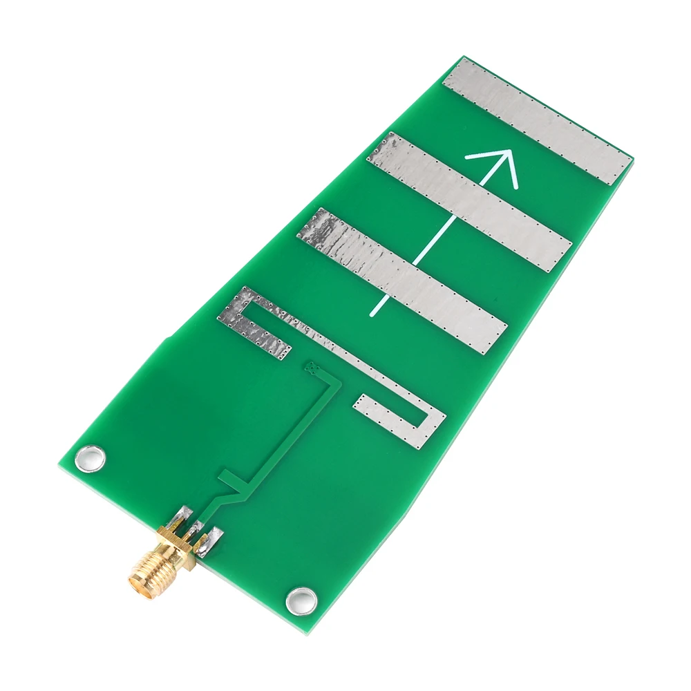 Antenna Log-periodica UWB Direzionale 1.35-9.5 GHz Con Connettore SMA, Guadagno 5-6 DB, Potenza 15W - 2