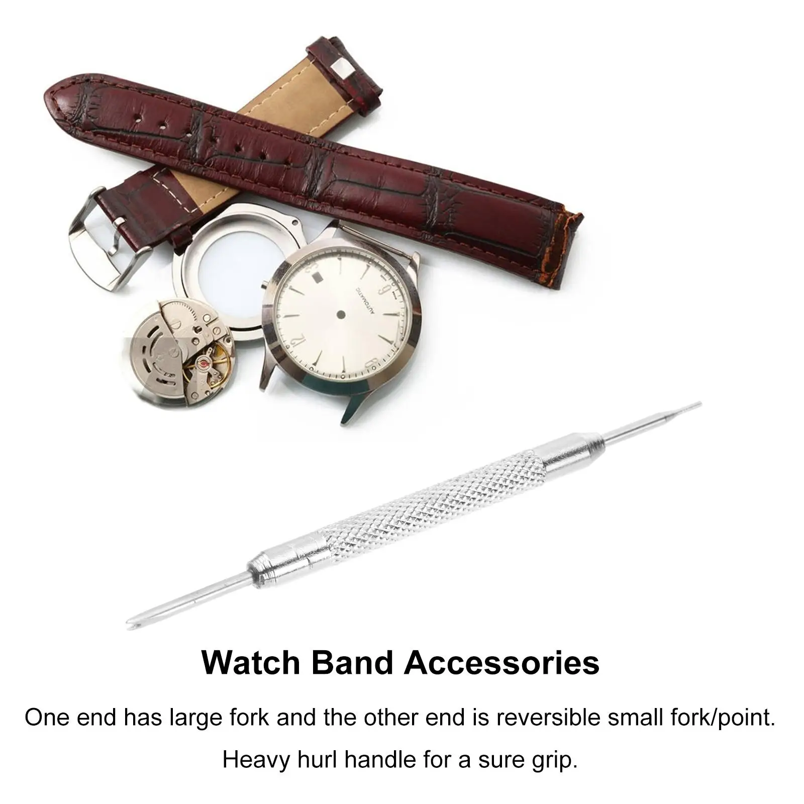 7pcs Watchb s Opener Stainless Steel Connecting Pin Remover Tool Repair Accessories Spring Bar Watch Fitting Removing