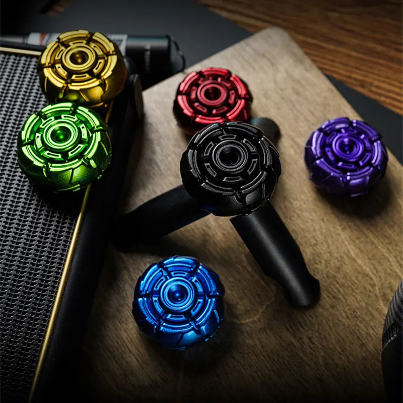 GoBiggeR Fidget Spinner EDC – Einzigartiger Metall-Handspinner für Erwachsene mit ADHS, Angst und sensorische Bedürfnisse