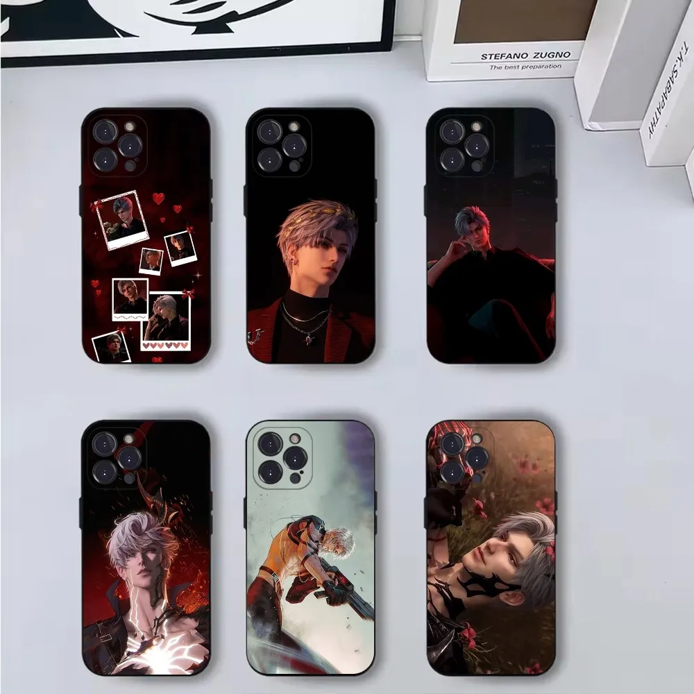 

Love Deepspac sylus Phone Case For iPhone 16,15,14,13,12,11,Pro,X,XS,Max,XR,Plus,Mini Soft Black Cover