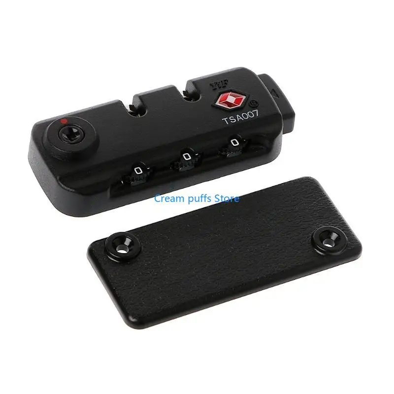 50LE TSA Secure 3 Digit Combination Padlock Lock Luggage Suitcase Travel Code Lock