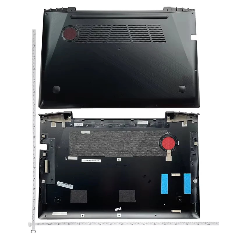 غلاف الكمبيوتر المحمول لينوفو Ideapad Y50-70/A Y50-70AM/AS Y50-70AT Y50P-70 Y50-80 حافظة علوية LCD/غطاء الحافة/حافظة Palmrest/قاعدة سفلية