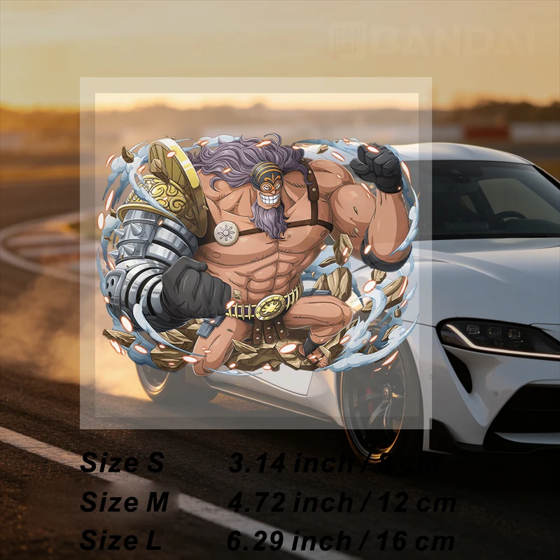 Car Stickers Anime Pirate Vinyl Decal Waterproof Die Cut No Residue for Car Body Jeep Van Auto Decor