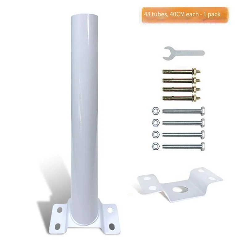 SHGO-Structura de soporte de brazo de farola para exteriores, 1 Juego de soporte de farola Solar, poste de montaje de Metal