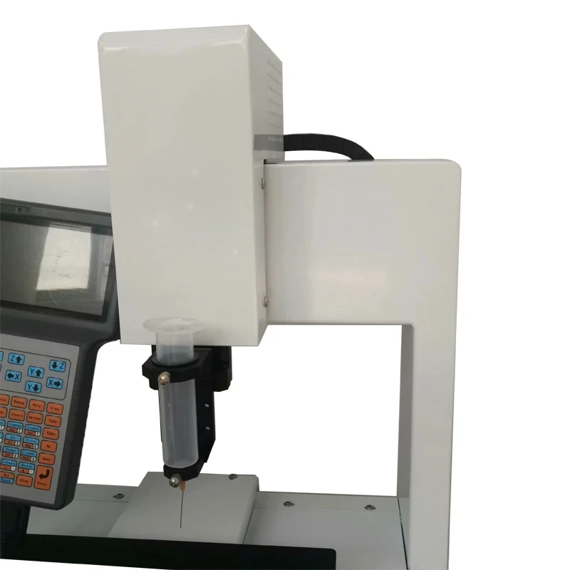LY-441A 3axis Cavity Manipulator Glue Dispenser Fully Automatic Desktop Dispensing Machine 110V/220V Compatible for Mobile Frame