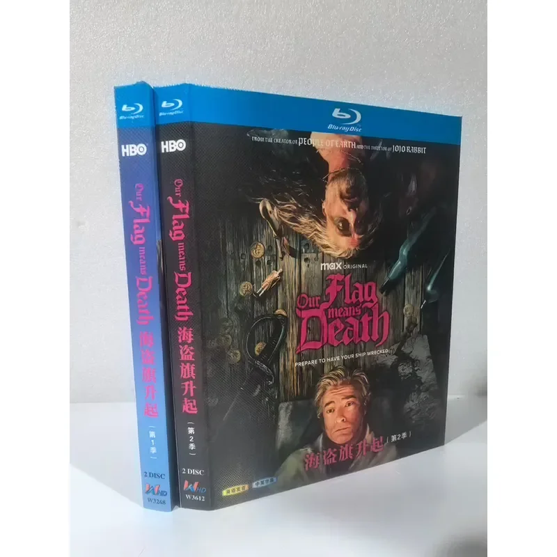 HBO American Drama Pirate Flag Raised Season 1-2 Blu-ray Disc Brand New Unopened 2-Disc Package