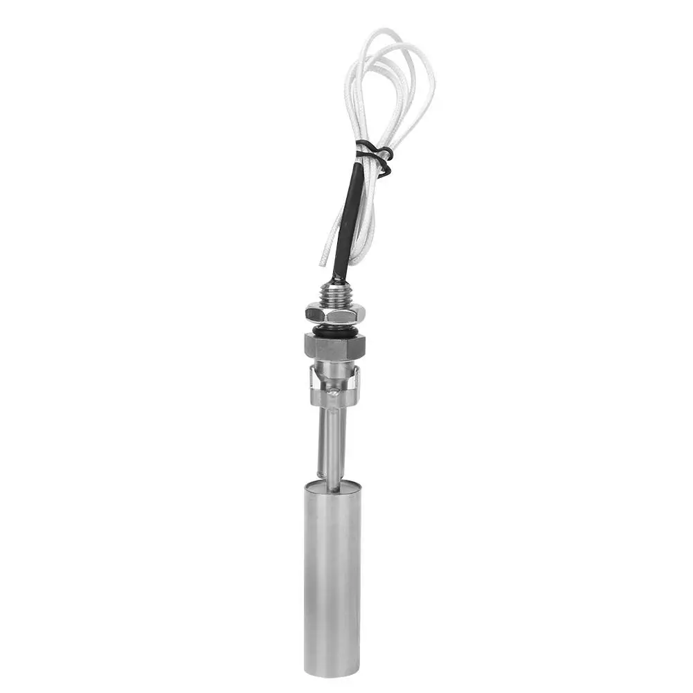 

Float Liquid Water Level Sensor Stainless Steel 10mm Male Thread DC0-110V Water Pump Switch for Aquariums and Pools