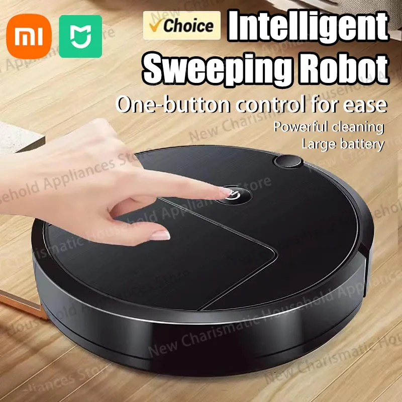 Xiaomi Multifunctional Ultra-thin Intelligent Sweeping Robot USB Charging Fully Automatic Clean Machine Lazy Mopping Machine New