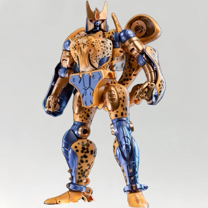 

In stock Transformed toy BW-11B Yellow Leopard Warrior Ko King Kong Super Warriors Acting Character Model Figure