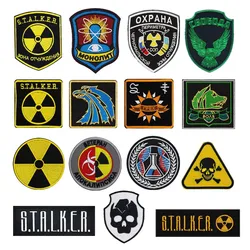 STALKER S.T.A.L.K.E.R. Factions Mercenaries Loners Atomic Power Badge Patch Team Morale Tactics Military