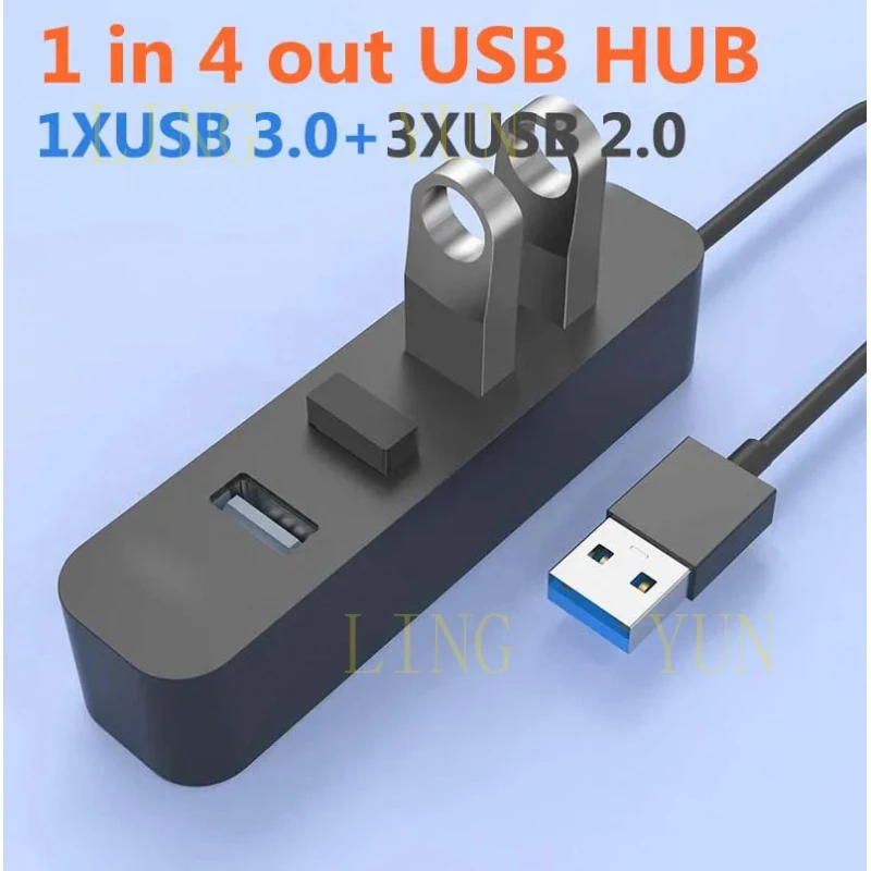 Z  USB 3.0 Hub 4 Ports(USB 3.0X1+USB 2.0X3) Multiple USB HUB USB 2.0/USB 3.0 Splitt