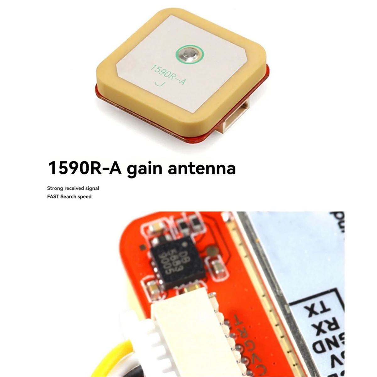 Upgraded M80 PRO GPS Module with QMC5883 Compass Quick Positioning