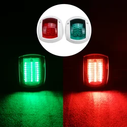 1 Pair Navigation Lights For Boats 12V 24V LED Running Lights Boat Position Light Yacht Marine Signal Lamp Waterproof Red Green