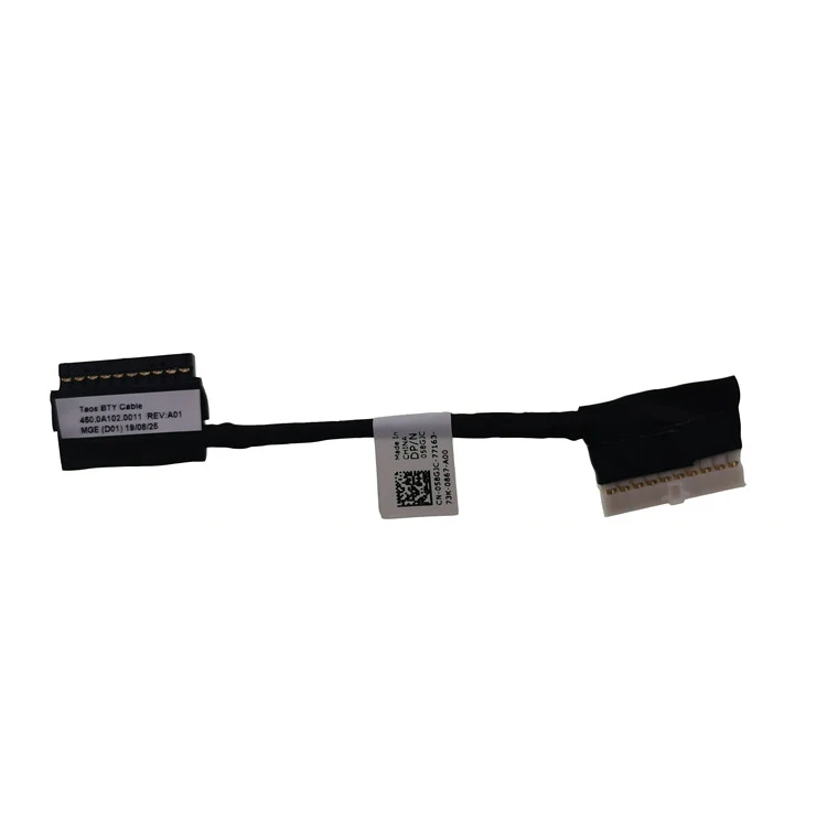 Câble flexible de batterie pour Dell Latitude 3480 3580 E3480 E3580, connecteur de câble de batterie d'ordinateur portable, remplacer 058GJC 0011. 0A102.0001