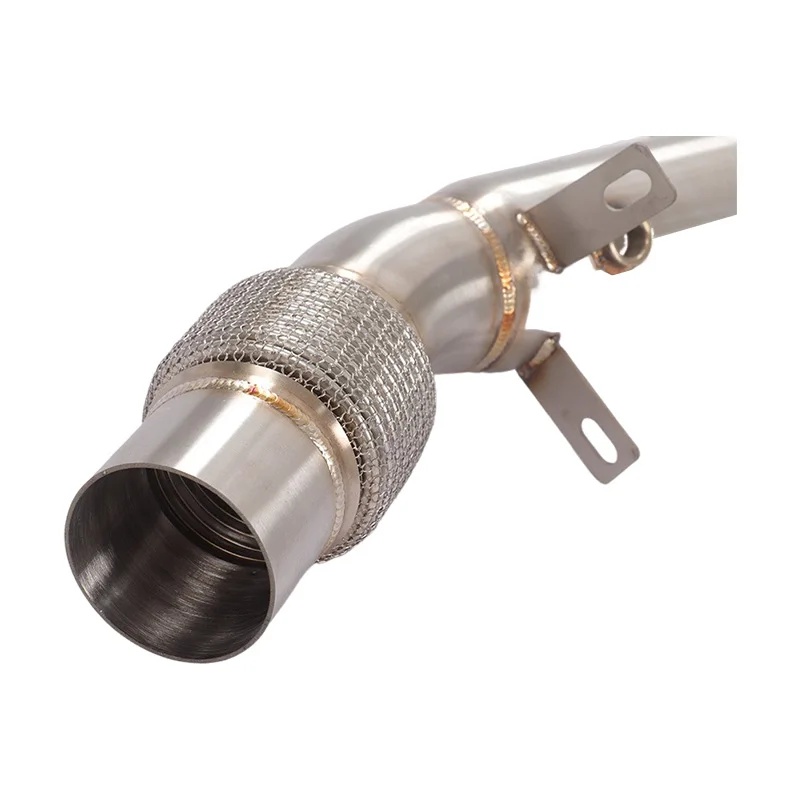 Sistema de Escape con Interfaz para BMW Serie 7 y Serie 5, B58 3.0T, Manguera de Interfaz de Sección Media, Downpipe Recto con Catalizador