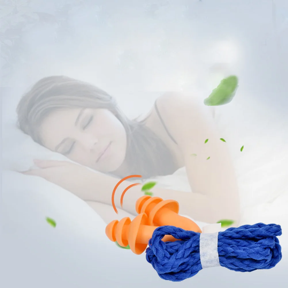 10 Pairs Comfort Soft Foam Ear Plugs Tapered Travel Sleep Noise Reduction Prevention Earplugs Ear Protection Sound Insulation