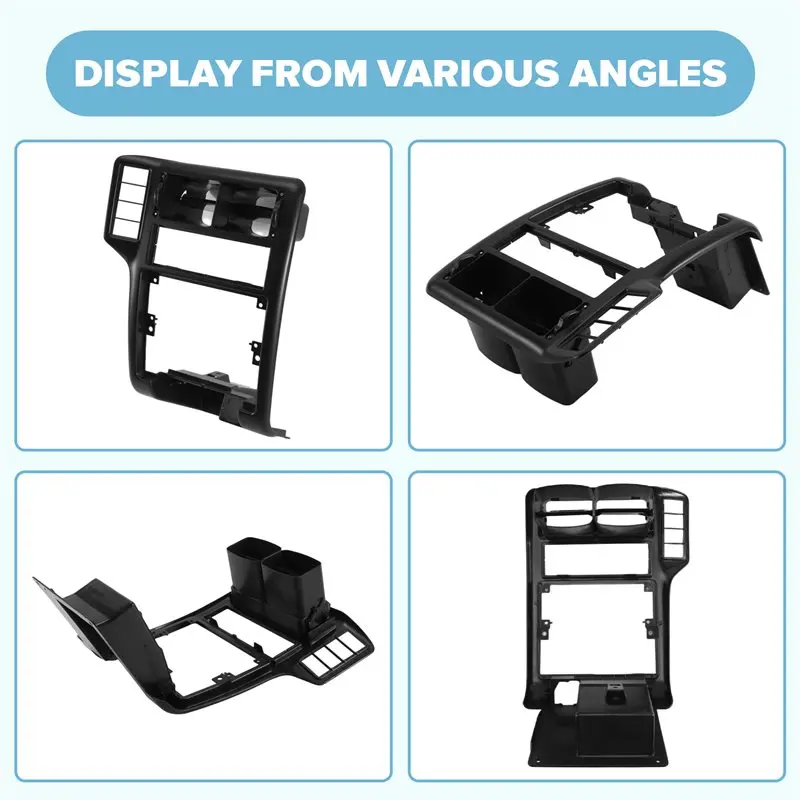 AB16-6N1858071A Inner Center Console Dash AC Air Vent Grille For VW POLO 6N 1994-97 Caddy 1998-2002 Vento 1995-99 6N1858069A