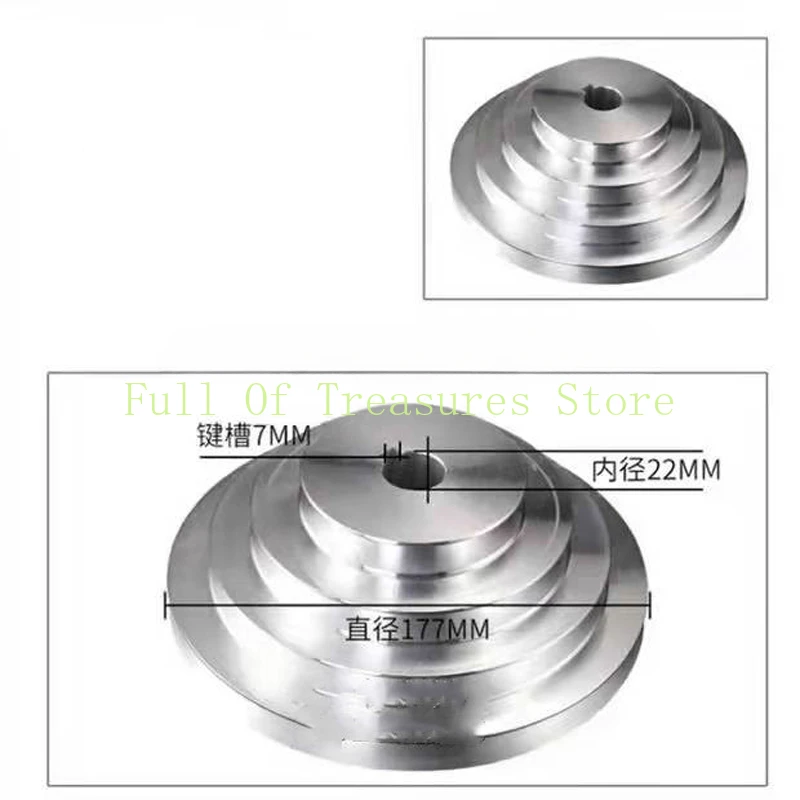 1PC Milling Machine Accessories A49 Motor Pulley Gong Bed Aluminum Tower Wheel Type A High Quality