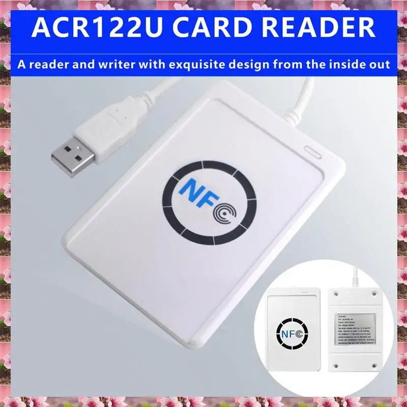 

2025 ACR122U RFID IC Устройство чтения смарт-карт Дубликатор Бесконтактный писатель Копировальный аппарат Записываемый клон 13,56 МГц ID IC Копировальный аппарат для карт, ACR122U RF