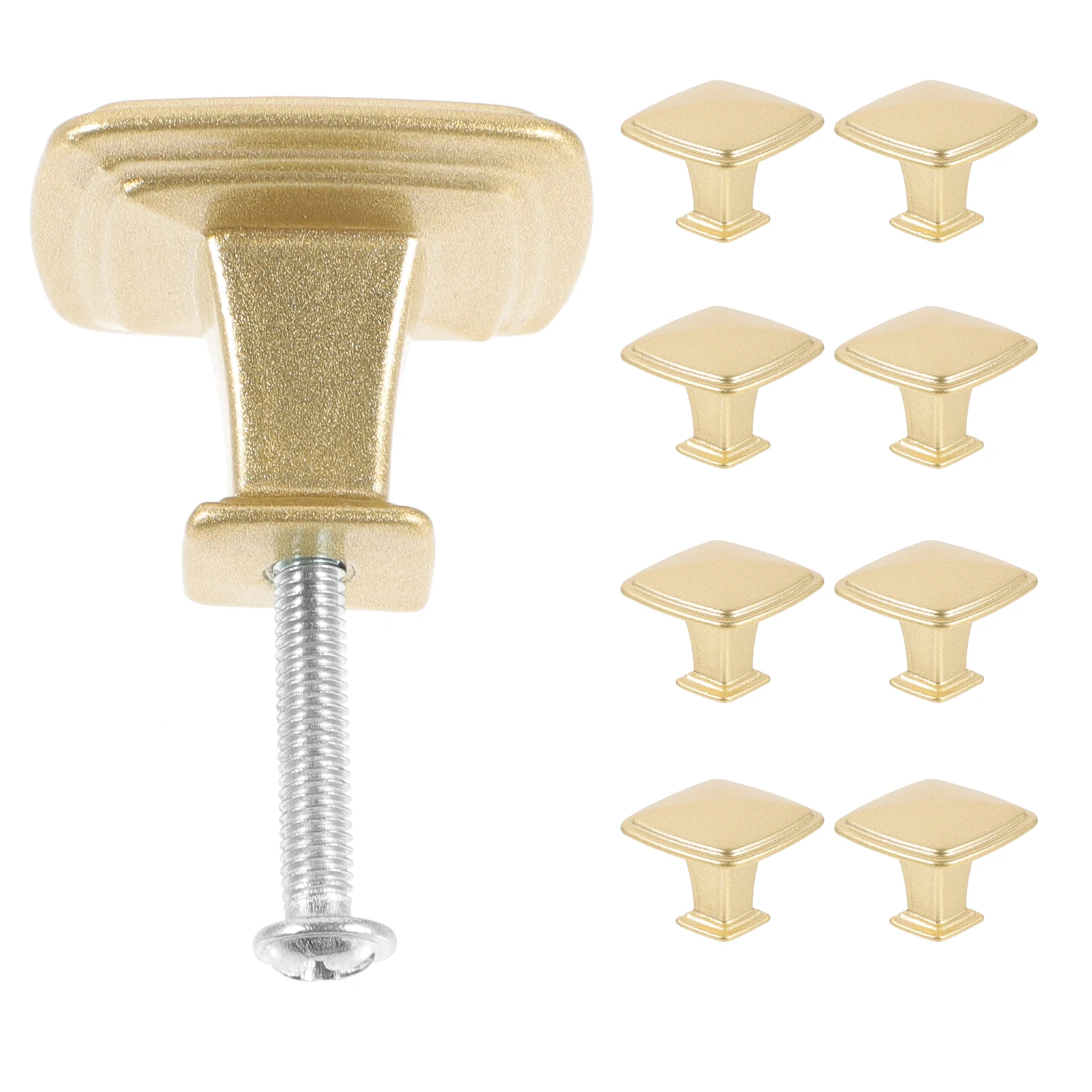 

10pcs Aluminum Drawer Pulls Dresser Handles Cabinet Knobs Furniture Pull Replacement For Wardrobe Door Hardware Accessory