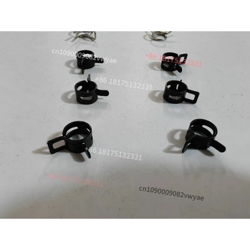 From 10 hemodialysis machine pipeline clamps and pipe clips