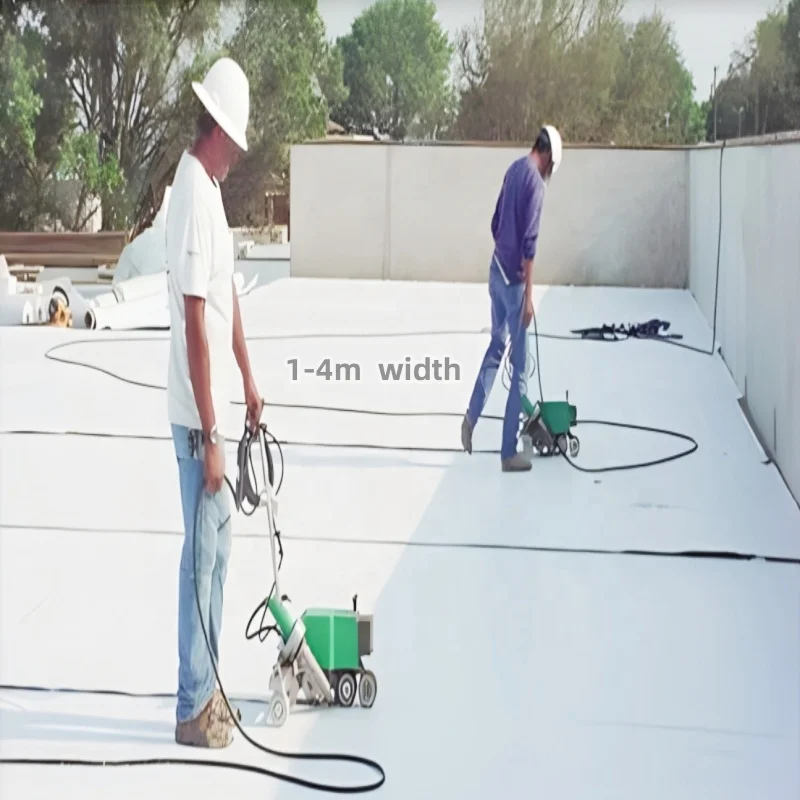 China Best Quality Good Price TPO Flat Roofing Waterproof Membrane With FM CE Certificate-10x10cm Sample Link