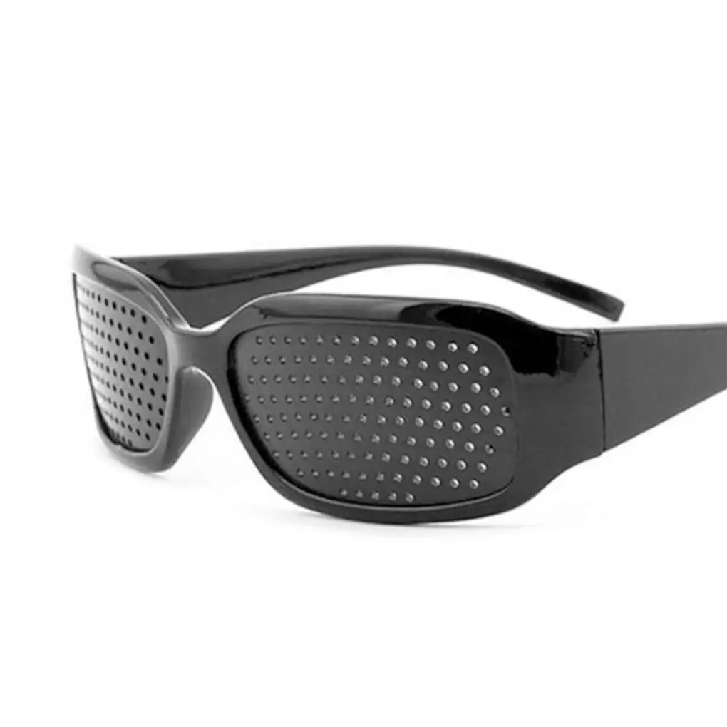 

Очки-обскуры с маленькими отверстиями, пористые очки против усталости, удобные ударопрочные очки для тренировки глаз