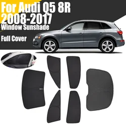 Custom Full Cover Car Window Sunshade For Audi Q5 8R 2008 - 2017 Privacy Blind Curtain Front Windshield 2010 2012 2013 2015 2016