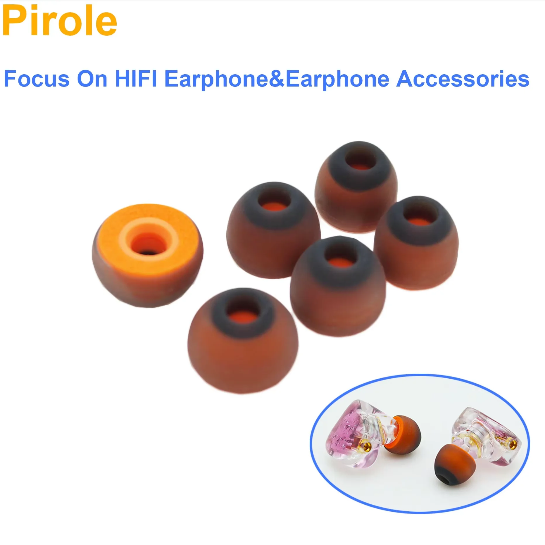 Eartips For Philips 12PCS Noise Cancelling Memory Foam Earphones Tip Silicone  In-Ear Covers For Jaybird X4 X3 X2 X Beats