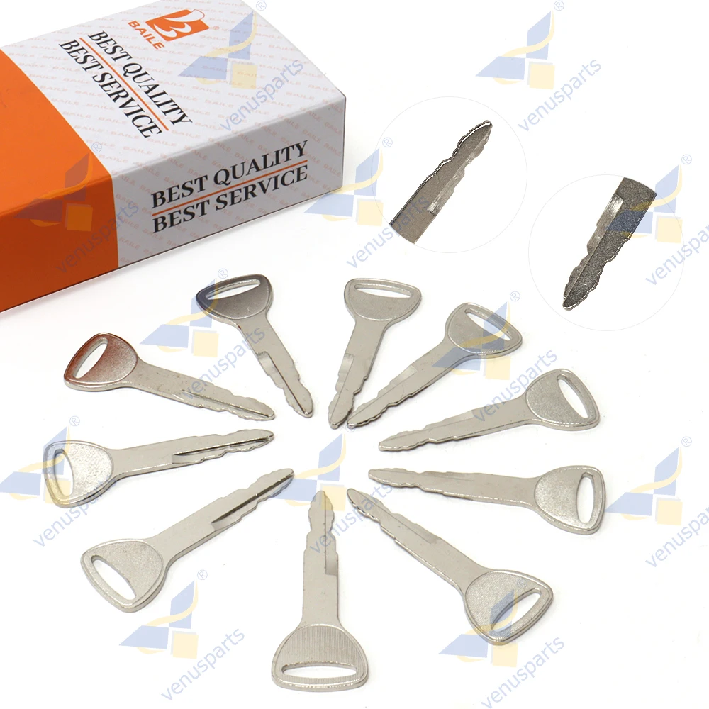 

57591-23330-71 10 шт. Toynew A62597 ключи зажигания для вилочного погрузчика Toyota вилочный подъемник тяжелое оборудование переключатель стартера