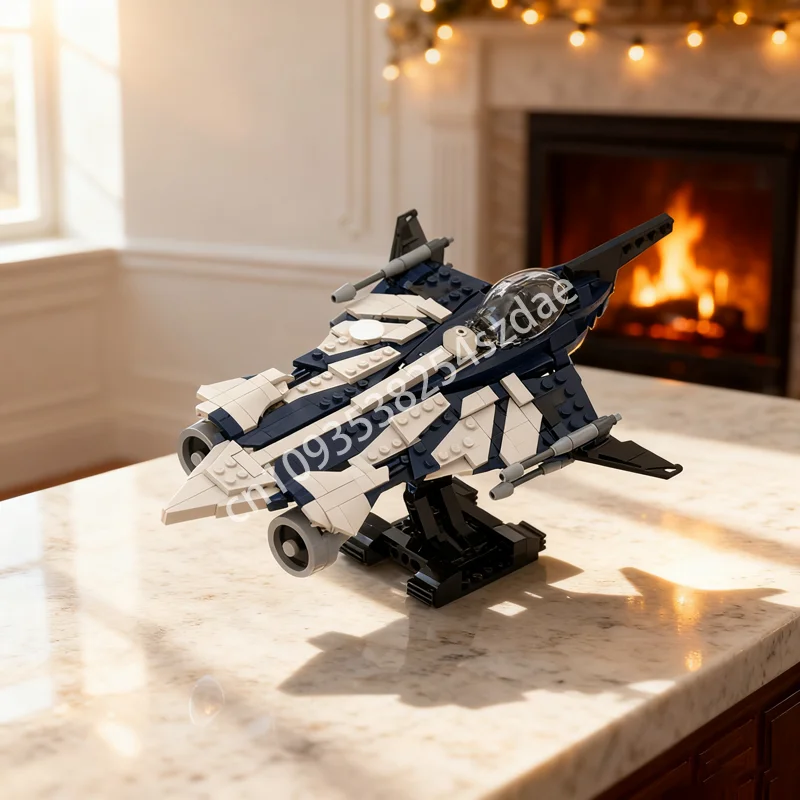 

449pcs MOC Delta 7 Aethersprite Class Light Model Building Blocks Assemble Christmas Gifts Idea Toys Education Kids Birthday