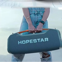 HOPESTAR-A60 Wireless Bluetooth Speaker High Power 100W High Volume Outdoor Handheld Waterproof Strap Portable USB Charging