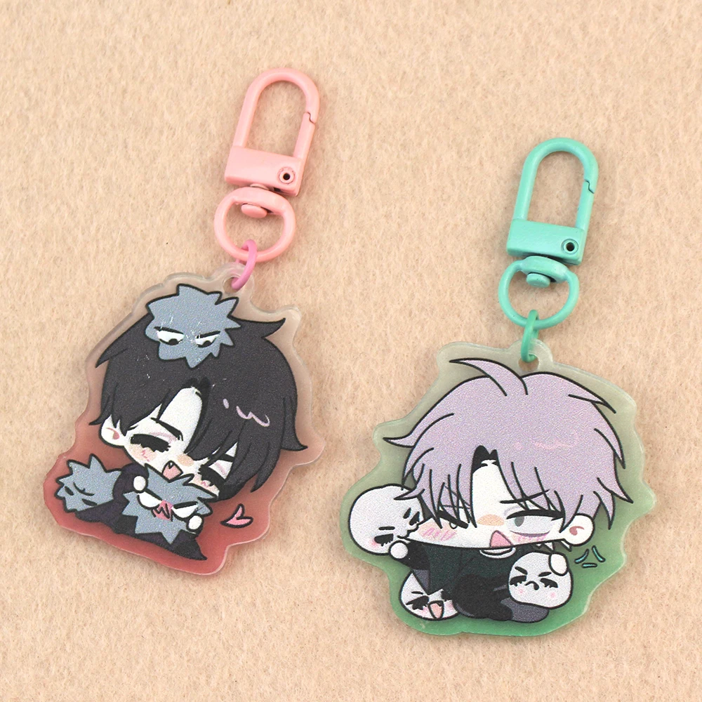 Alien Bühne Anime Schlüsselbund Frauen Ivan Till Acryl Schlüssel Kette Spielzeug Mann Kawaii Schlüssel Ring Tasche Anhänger Ornament Manga Gute Freund Geschenk