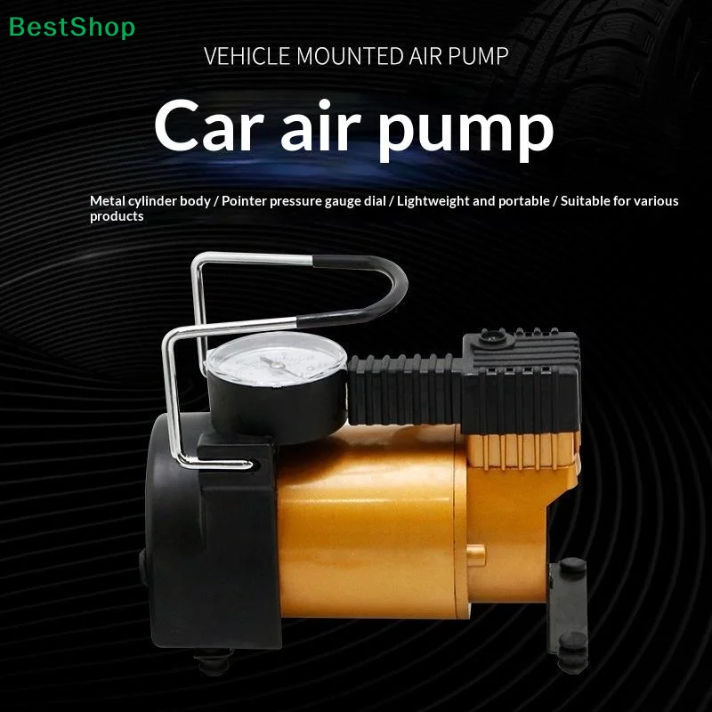 DC 12V Car Inflator Pump 200 PSI Inflator Electric Air Pump 35L/min Compressor Igniter Power Inflator Car Motorcycle Tire Pump