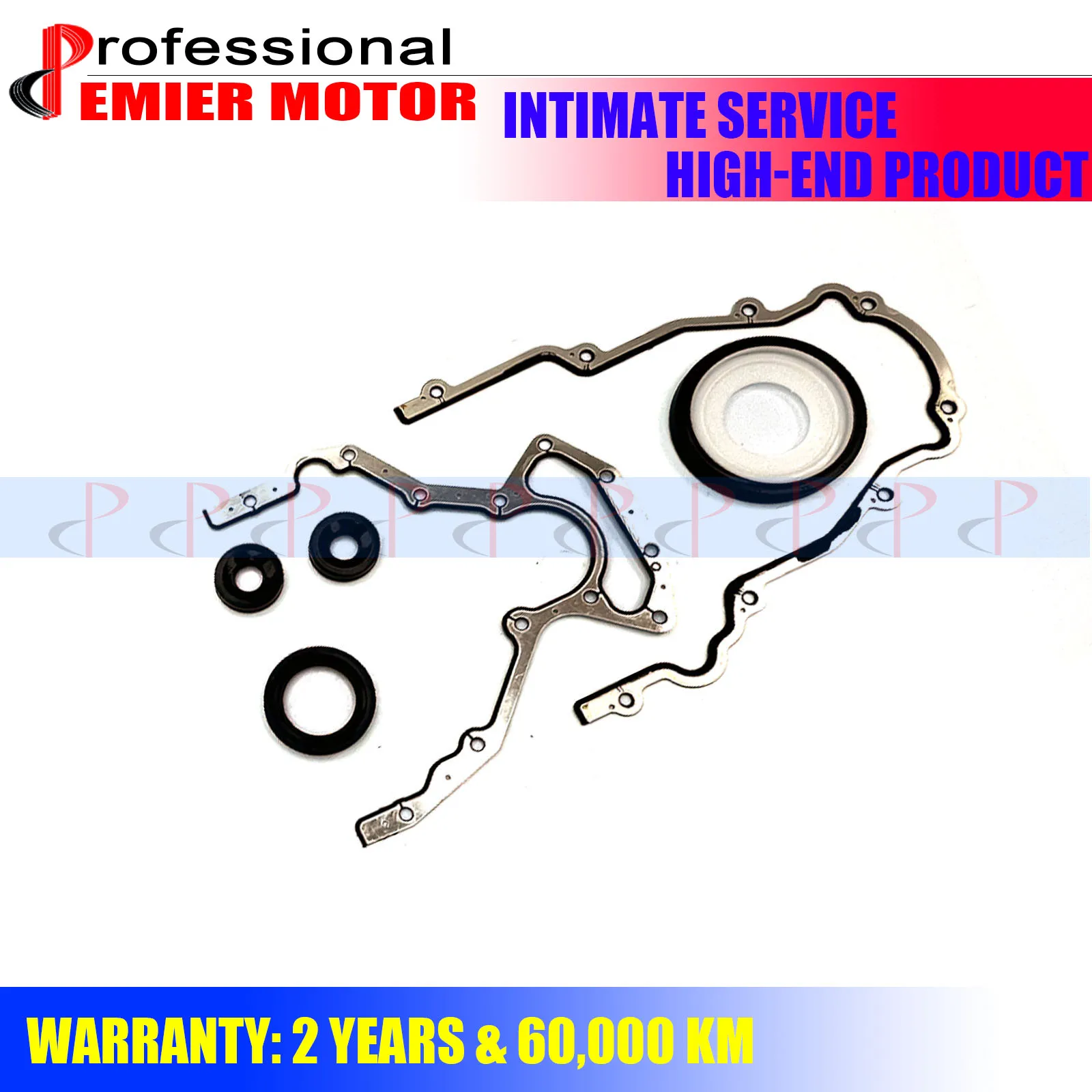 BTR73450 Set di guarnizioni della testata del motore/Kit coppa dell'olio della guarnizione dell'albero motore per Chevrolet GMC LS1 LS2 LS3 LS4 LS5 4.8L 5.3L 5.7L
