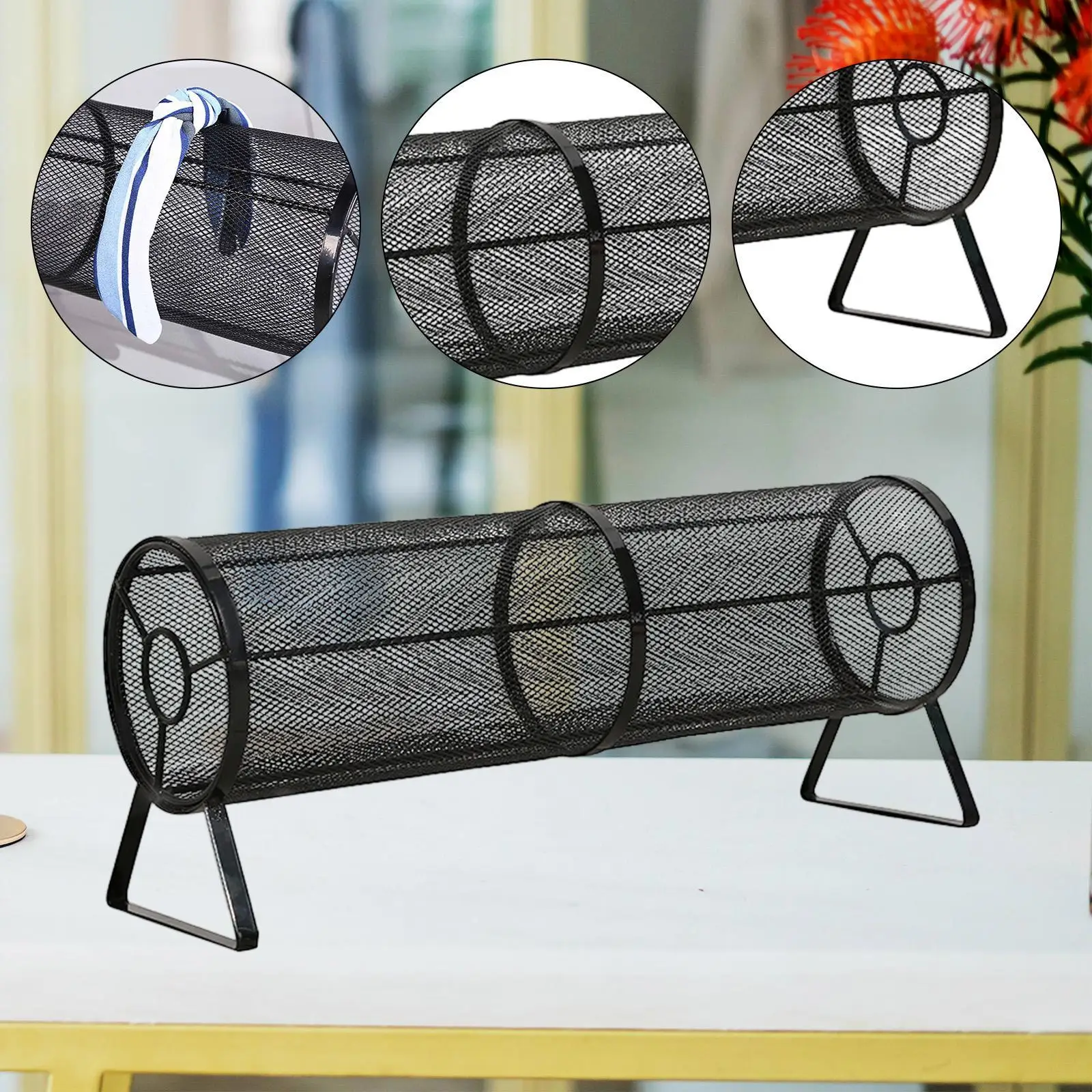 

Headband Display Stand Organizer Iron Reusable Hair Bands Holder for