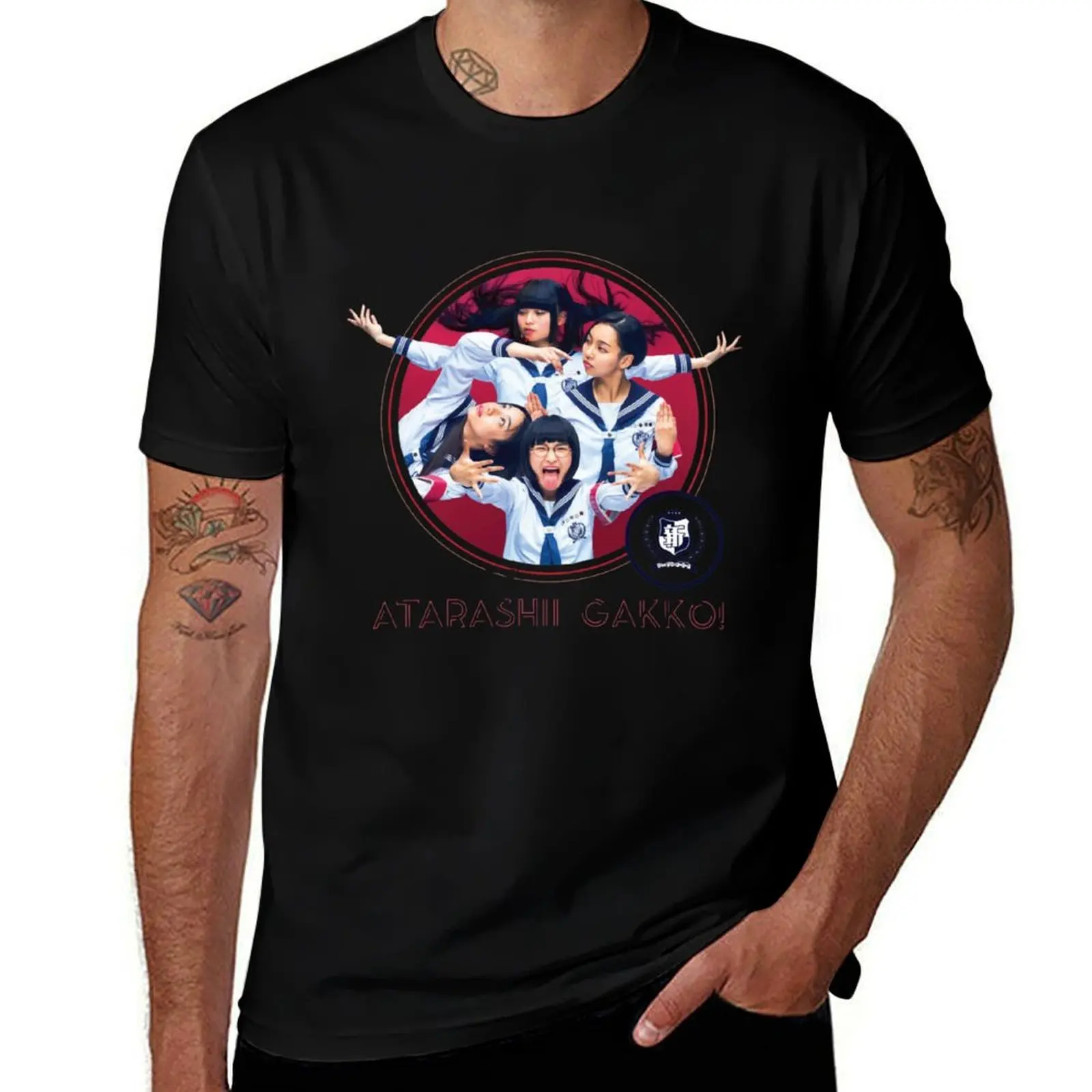 

Atarashii Gakko vintage, atarashii gakko, 88 gakko weird T-Shirt printed t shirts for man man t shirts for men T-Shirt
