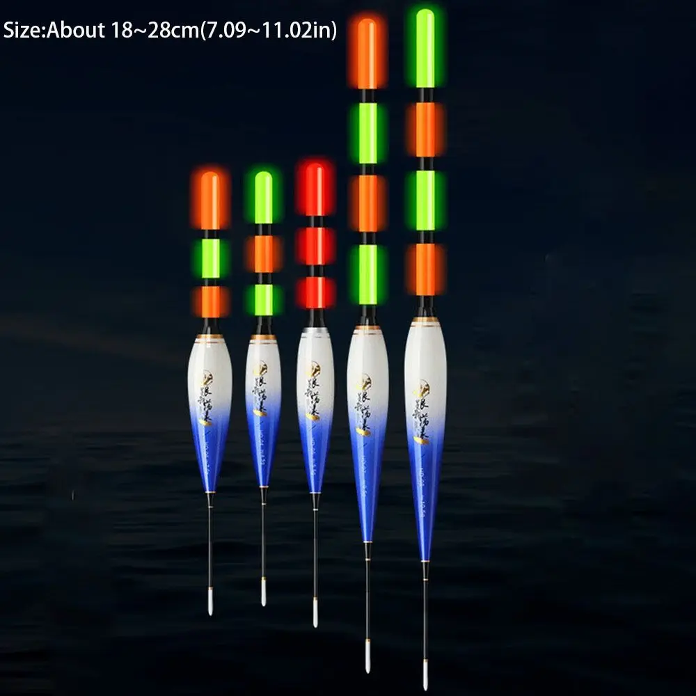 LED Electronic Rock Fishing Float With A Long Distance of 6.8MM High Sensitivity Short Night Fishing Float Fishing Accessories