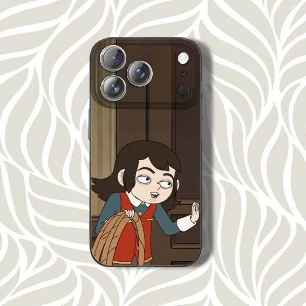 حافظة هاتف H-HauntedS HotelS 2025 لهاتف iPhone 15,12,11,14,13,17,16,Plus,Air,Pro,Max,E,Mini لهاتف Magsafe باللون الرمادي البلوري المغناطيسي #3