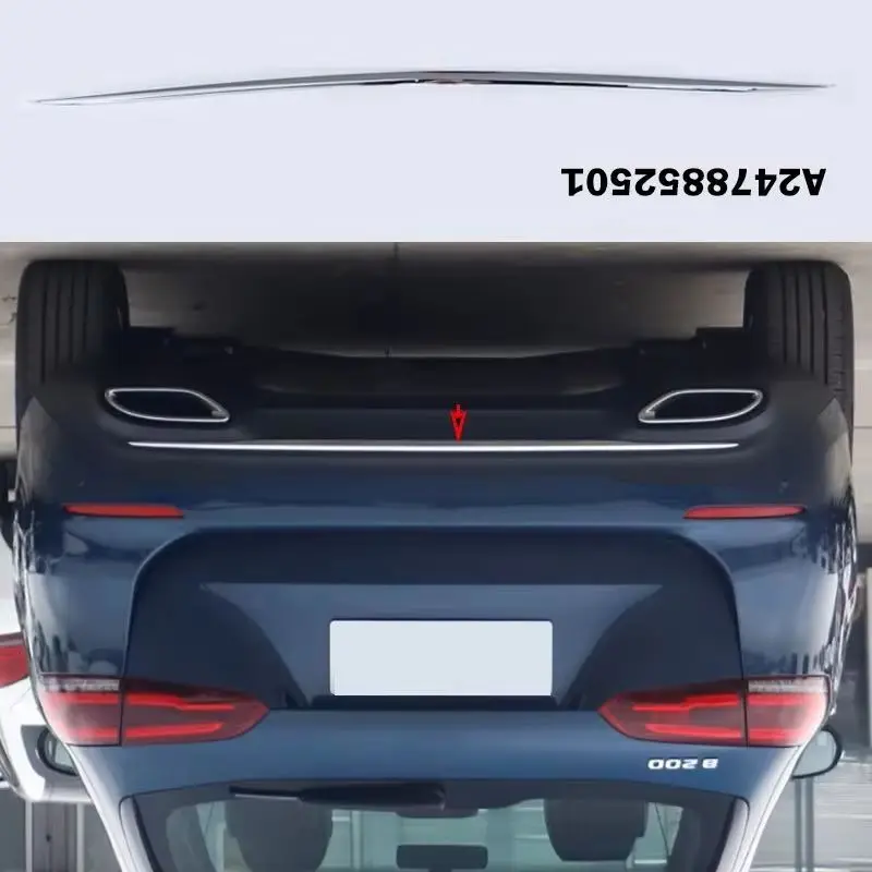 

Задний бампер, хромированная накладка, хромированная A2478852501 для Mercedes Benz B Class Klass W247 b200 b180 B260 b220d 2020-2023 года