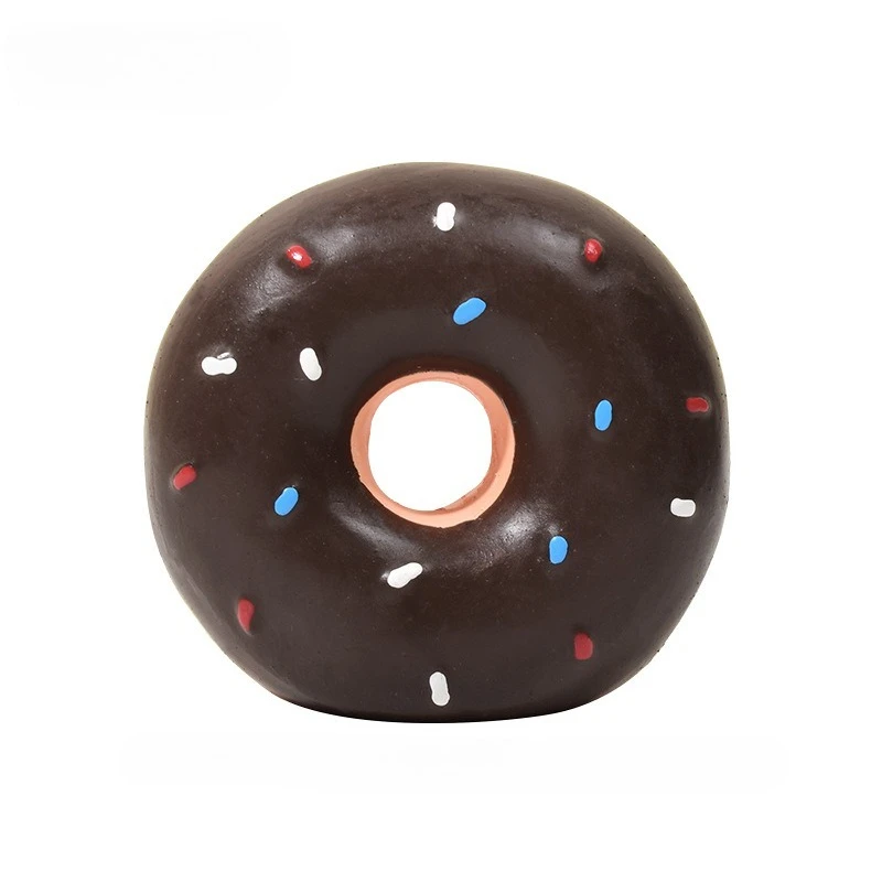 Haustier-Bissspielzeug Latex Quietschende Hundespielzeuge Weiche Bissresistente Haustier-Quietschspielzeuge Bunte Molar-Spielzeuge für Selbstvergnügen – Detail 12