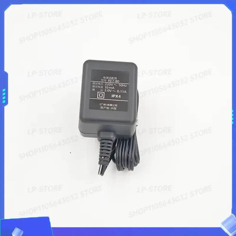 for RE7-80 Shaver AC Adaptor 3V 0.11A for ES-RT25 ES-FRT2 ES-SL33 ES-RW35 Electric Razor Power Supply Charger