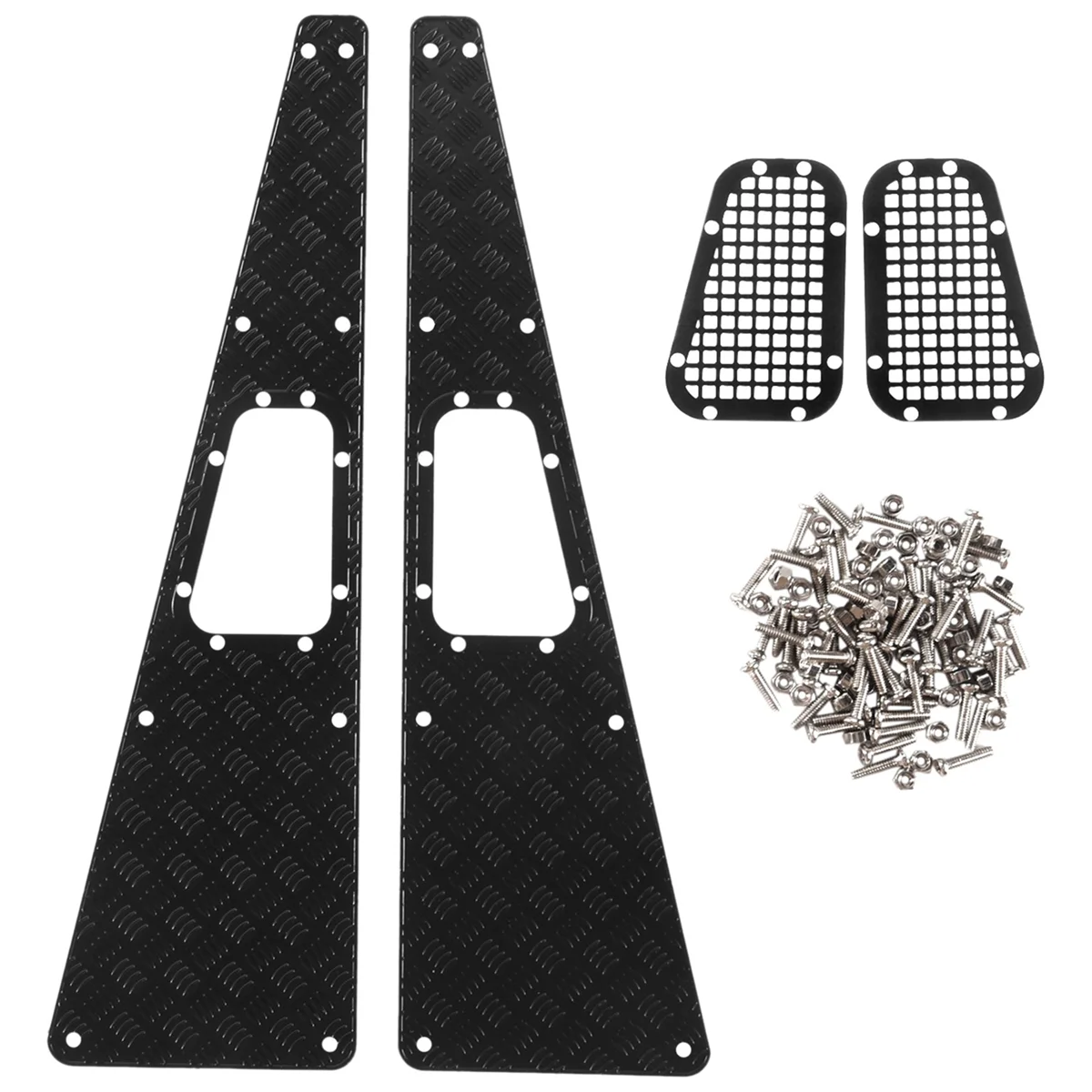 Metalen Anti-Slip Plaat Intake Grille voor -4 TRX4 1/10 RC Crawler Upgrade Onderdelen Accessoires