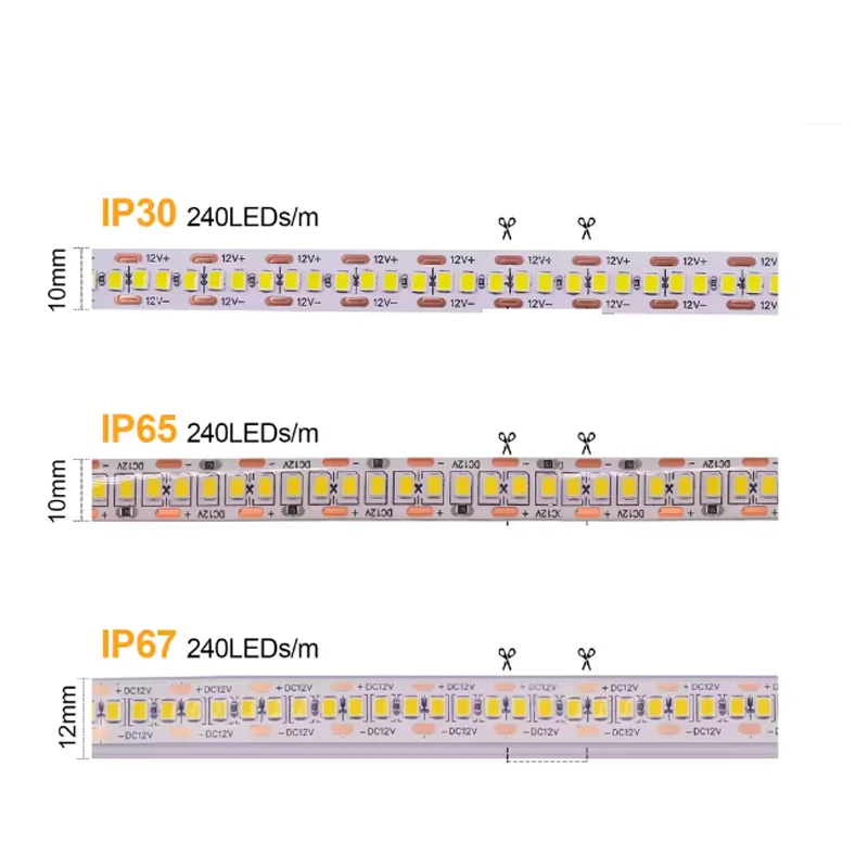 5m LED Flexible Soft Strip 1200 leds 12V 24V 110w  Waterproof Orange Amber 1800k 3000k Nature White 4000k 6000k Red Green Blue