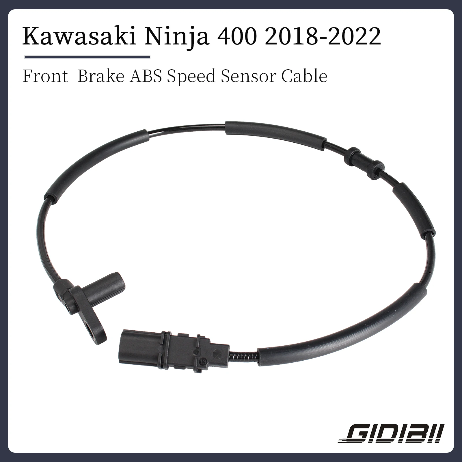 1 pc přední brzda ABS rychlost senzor kabel pro kawasaki nindža 400 EX400 2018-2022