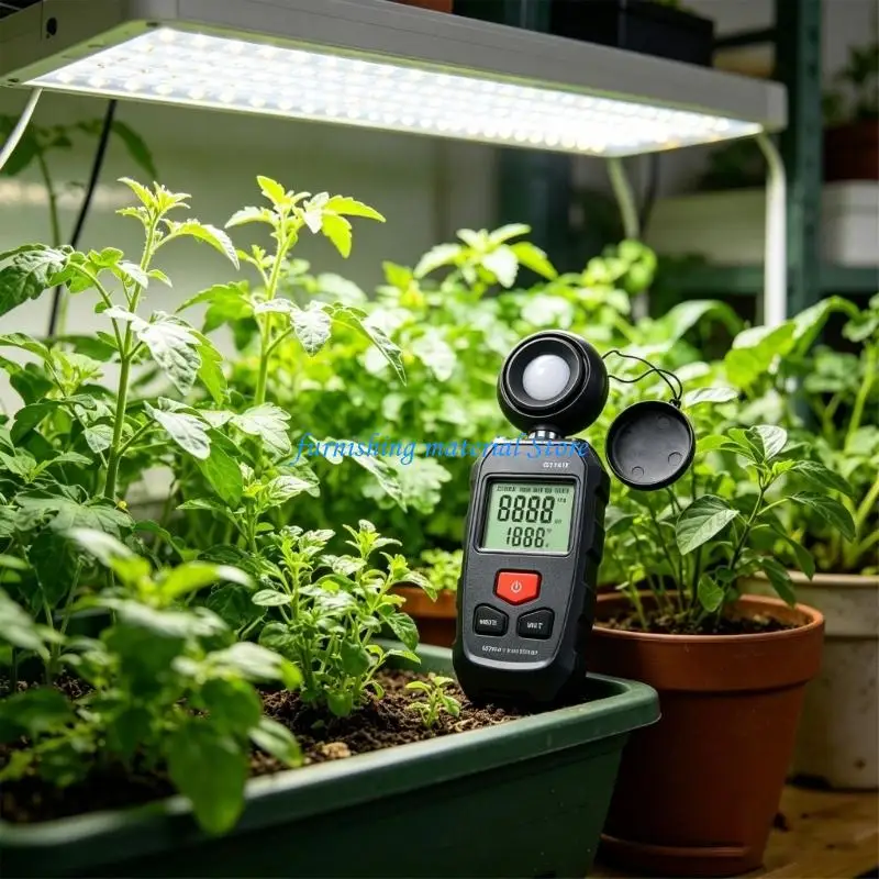 Y5GD Digital Light Tester Luminance Meter Illuminometer With Sensitive Sensors For Home & Workplace Lighting Quality Check