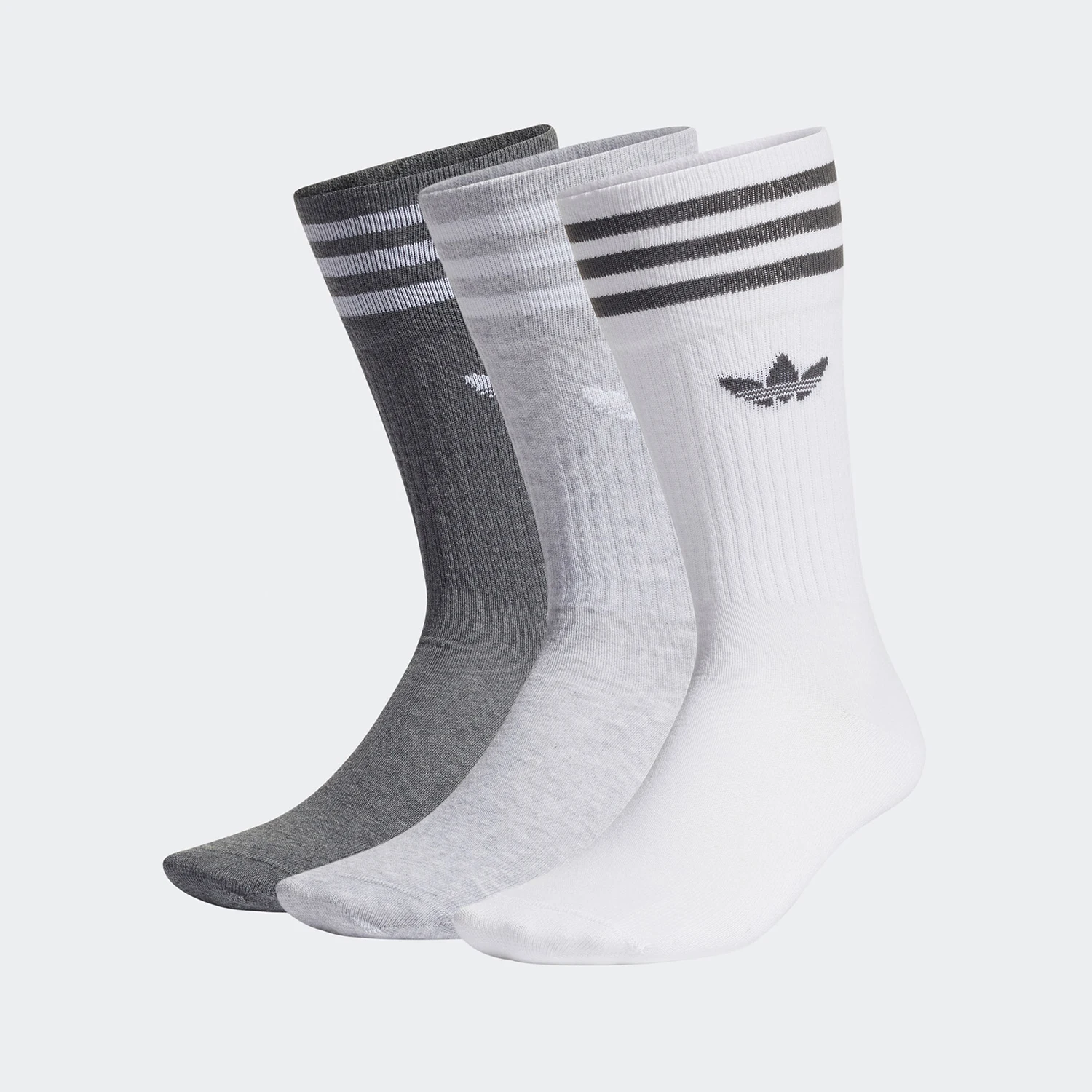 

повседневные спортивные носки унисекс adidas Originals среднего кроя (3 пары) H62021