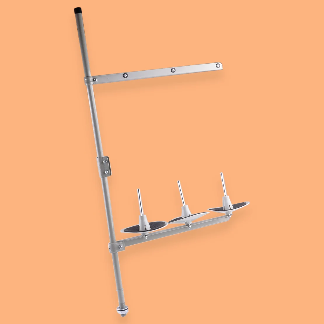 LETAOSK Высококачественная Промышленная швейная машина, 3 катушки ниток, подставка, подходит для Juki Brother