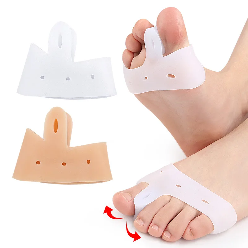 

Forefoot Pad SEBS Forefoot Pad Thumb Eversion Device Daily-use Toe Separator Insole