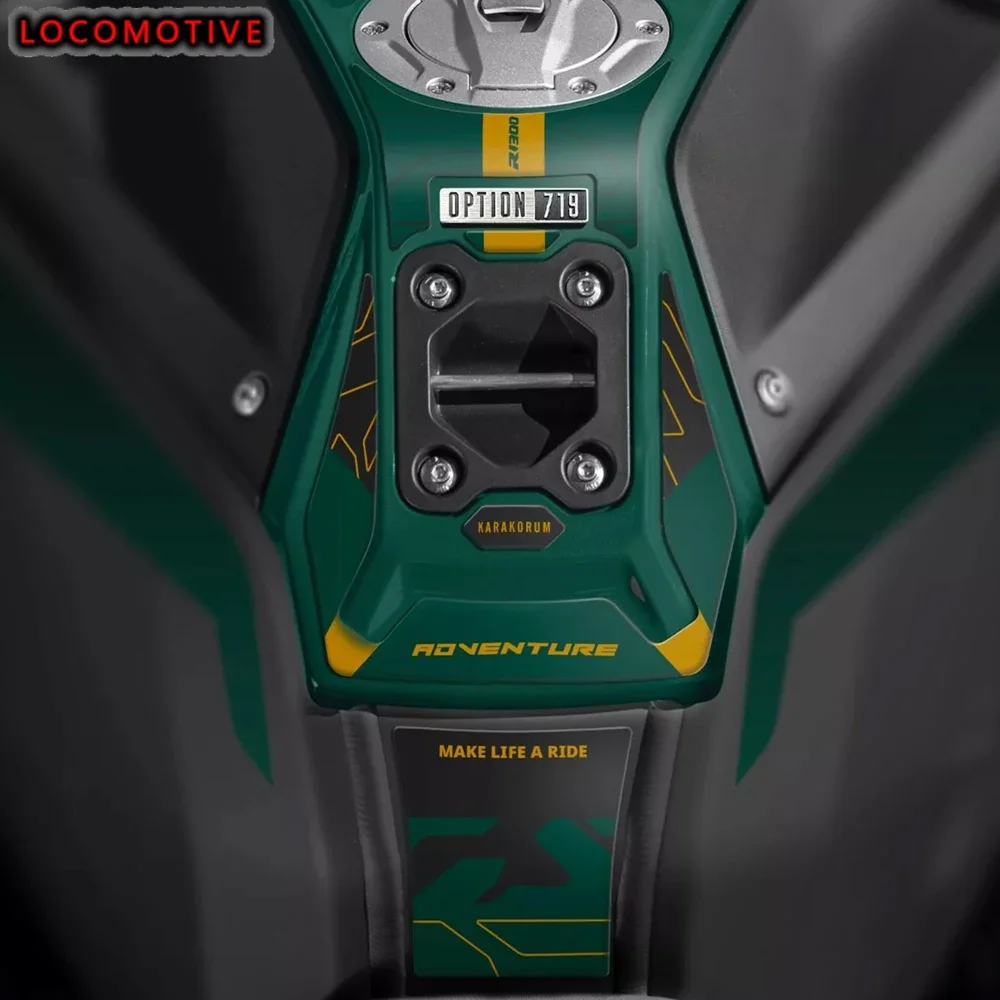 

Для R 1300 GS ADV R1300GSADV 2025 2024, наклейка на бак мотоцикла, 3D-защита из смолы